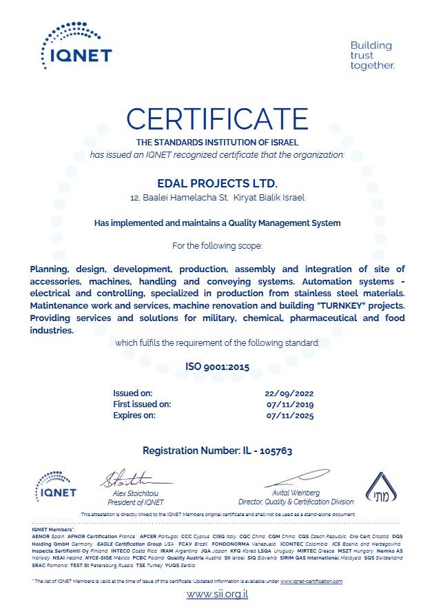 Quality & Certifications